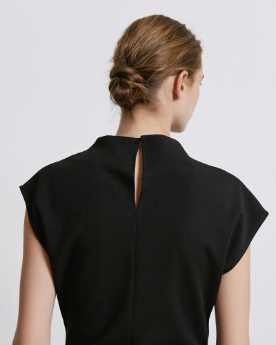 Дамска блуза без ръкави с високо деколте ACCESS FASHION (SKU) 2056