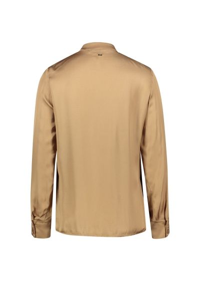 Дамска риза в топло кафяво  GAUDI (SKU) 421FD45013