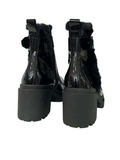 Casual women's boot with heels in black color TT. BAGATTI (SKU)1010.