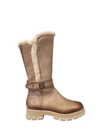 Casual women's boot in TT cream. BAGATTI (SKU)1421 