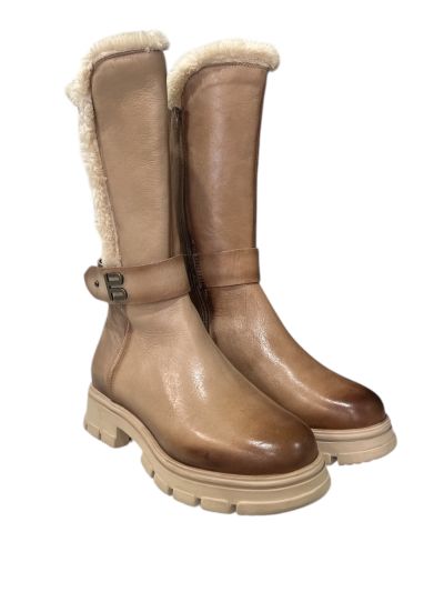 Casual women's boot in TT cream. BAGATTI (SKU)1421 