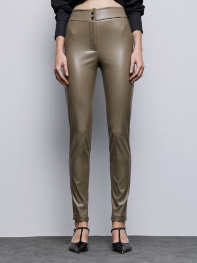Дамски панталон клин еко кожа ACCESS FASHION (SKU)5047