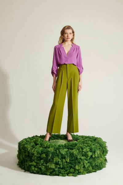 Дамски костюм в зелно LE SARTE DEL SOLE (SKU) 2701