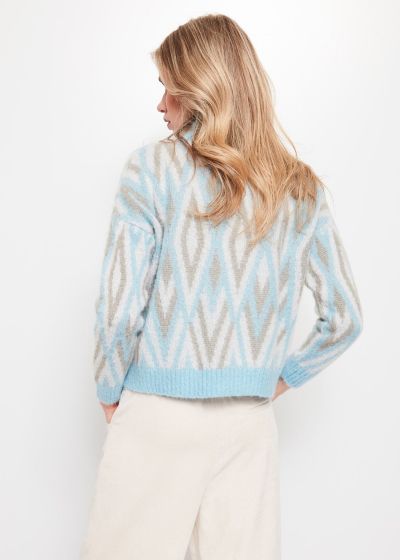 GAUDI Women's High Neck Sweater (SKU) 221FD35028