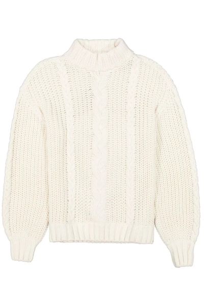 Women's High Neck Sweater in Beige GARCIA (SKU) V20246