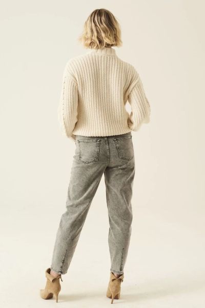 Women's High Neck Sweater in Beige GARCIA (SKU) V20246
