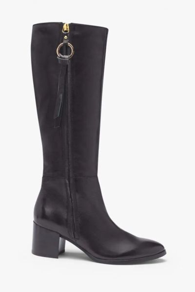 Elegant black women's boot REGARDE LE CIEL (SKU) TAYLOR16