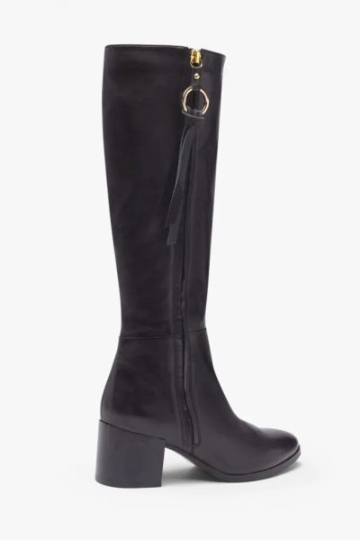 Elegant black women's boot REGARDE LE CIEL (SKU) TAYLOR16