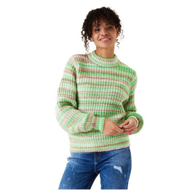 Women's Green Melange Sweater GARCIA (SKU) I30042