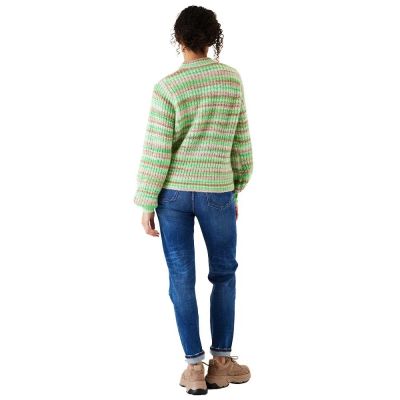 Women's Green Melange Sweater GARCIA (SKU) I30042