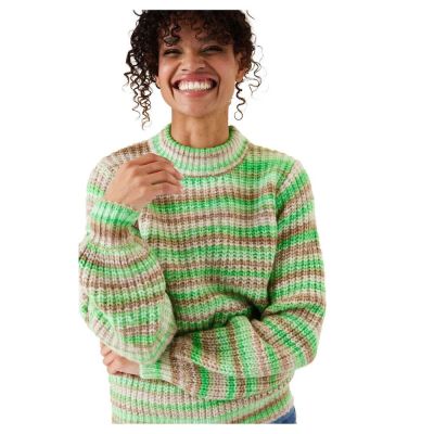 Women's Green Melange Sweater GARCIA (SKU) I30042
