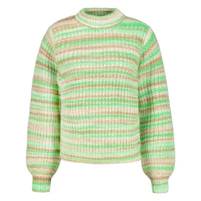 Women's Green Melange Sweater GARCIA (SKU) I30042