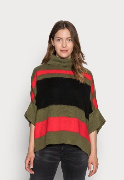 Women's Oversized Three Quarter Sleeve Sweater DERHY (SKU)A140011