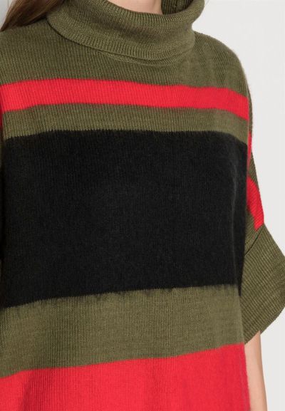 Women's Oversized Three Quarter Sleeve Sweater DERHY (SKU)A140011