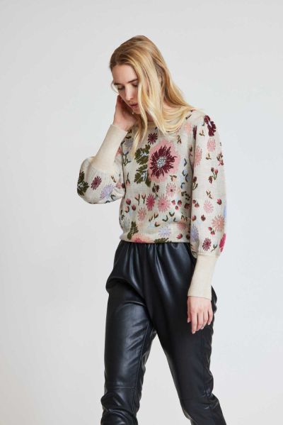 Women's Floral Sweater DERHY (SKU)A240001