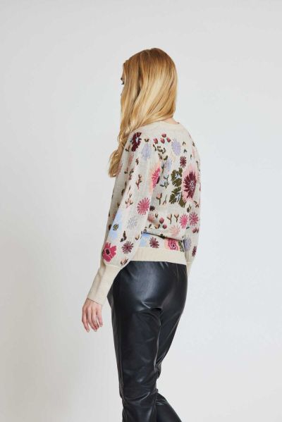 Women's Floral Sweater DERHY (SKU)A240001
