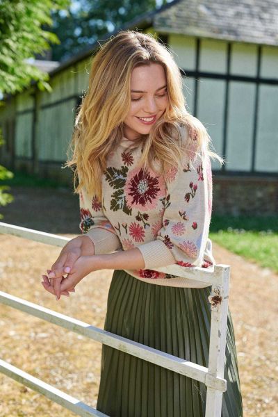 Women's Floral Sweater DERHY (SKU)A240001