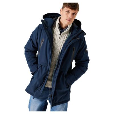 Men's parka in dark blue color GARCIA (SKU)GJ310906