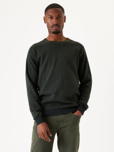 Men's sweater in green color GARCIA I31246