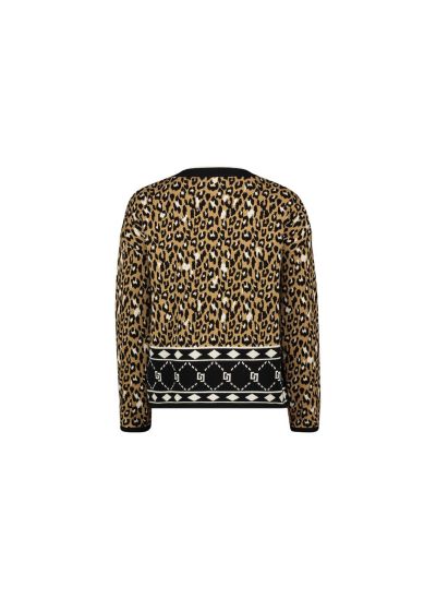 Women's sweater with animal print GAUDI (SKU) 321BD53058