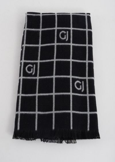Stylish men's scarf with fringe GAUDI (SKU) 11434