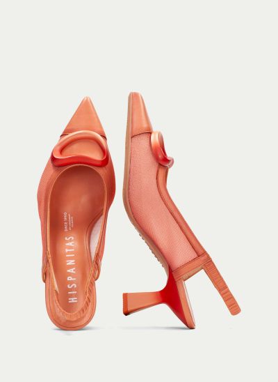 Елегантен дамски сандал в цвят fuxia HISPANITAS (SKU) 253957