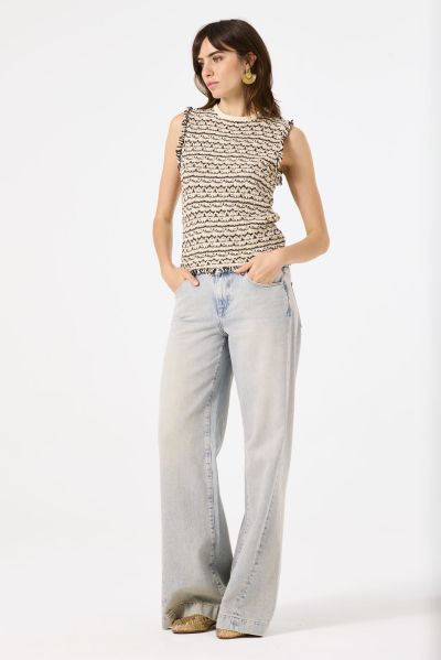 Women's Textured Knit Top GARCIA (SKU) B50043