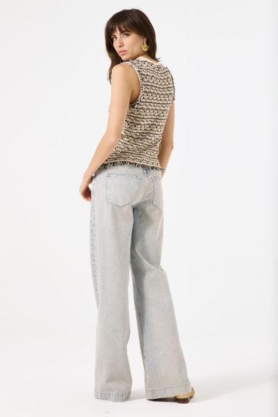 Women's Textured Knit Top GARCIA (SKU) B50043