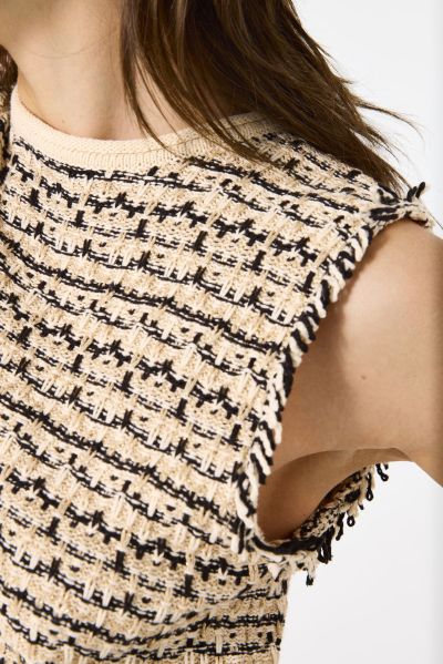 Women's Textured Knit Top GARCIA (SKU) B50043
