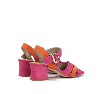 Casual -elegant women's mid-heeled sandal DORKING (SKU) 9461