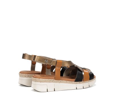 Casual women's sandal with flat soles DORKING (SKU) 9482
