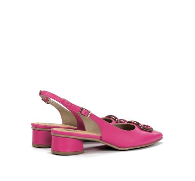 Elegant women's sandal with low heels DORKING (SKU) 9514