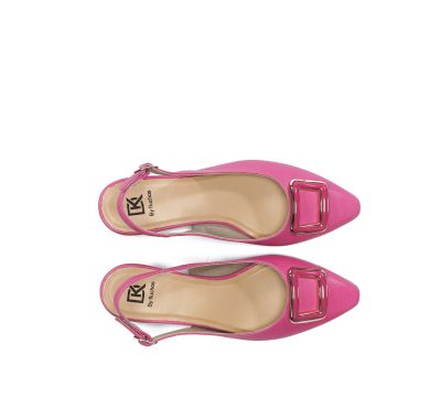 Elegant women's sandal with low heels DORKING (SKU) 9514