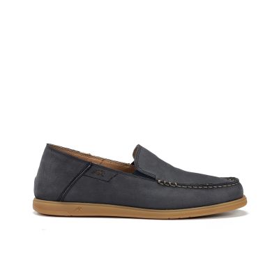 Men's loafers Fluchos (SKU)2193 - dark blue nubuck for every day!