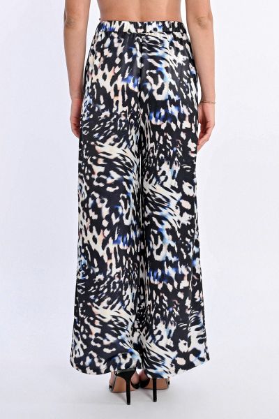 Women's High Waist Wide Trousers MOLLY BRACKEN (SKU) T2027DP
